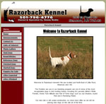 Razorback Kennel producing find English Pointers. 