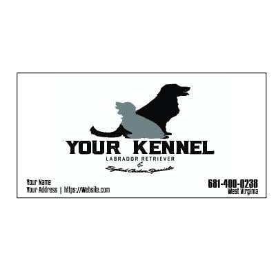 Basic Kennel Business Card